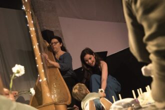 1316 sala lhorta presenta pequesol un espectaculo de soprano y arpa para bebes