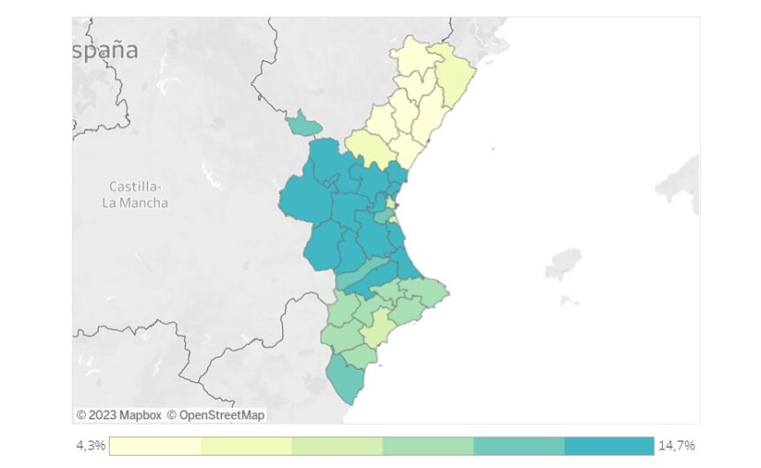 2429 mapa brecha genero comarcas valencianas