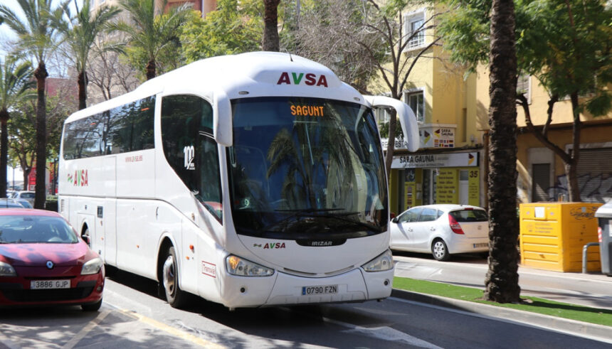 3334 sagunt bus interurba valencia