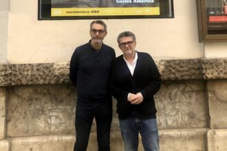 4117 el teatre talia estrena lultim ball una comedia interpretada por carles alberola y alfred pico