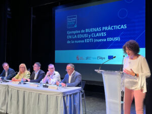 Los municipios destacados en las ayudas europeas al urbanismo se reúnen en Quart de Poblet de cara a un segundo plan con más presupuesto 41 4676 cristina mora congreso edusi