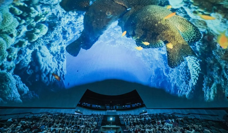 4736 la proyeccion oceans es la pelicula mas vista del hemisferic en 2023