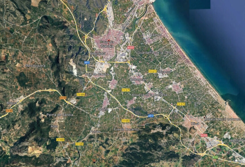 4978 gandia mapa entorn cv 60