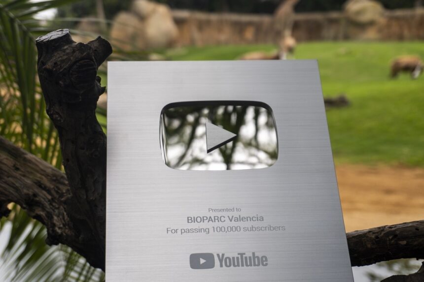 5009 2023 premio youtube 100000 suscriptores bioparc valencia
