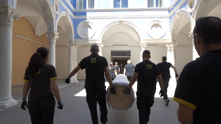 5484 yo soy el pan de la vida de sorolla se encuentra ya instalada en el museo de bellas artes de valencia