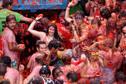 Tomatina de Buñol.