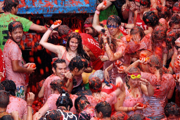 Tomatina de Buñol.