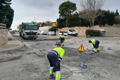 Operarios trabajando.