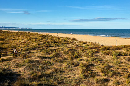 Platja de l'Auir de Gandia.