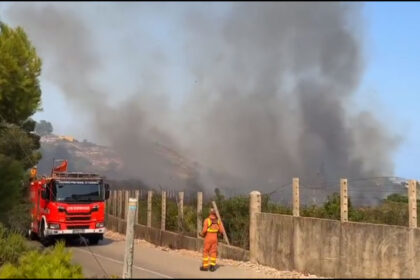 7383 incendio forestal cullera parque natural albufera