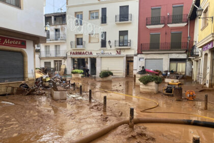 Utiel, tras la DANA.