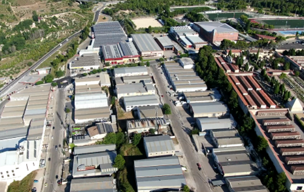 Polígono industrial de Alcoi.