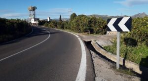 Les obres de millora de la seguretat en la carretera d'Almoines a Bellreguard començaran després de l'estiu 6 9693 bellreguard almoines carretera