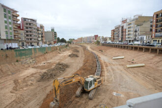 Obras barranco Paiporta
