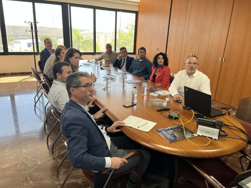 Reunión para la reconstrucción de los polígonos de Quart de Poblet.
