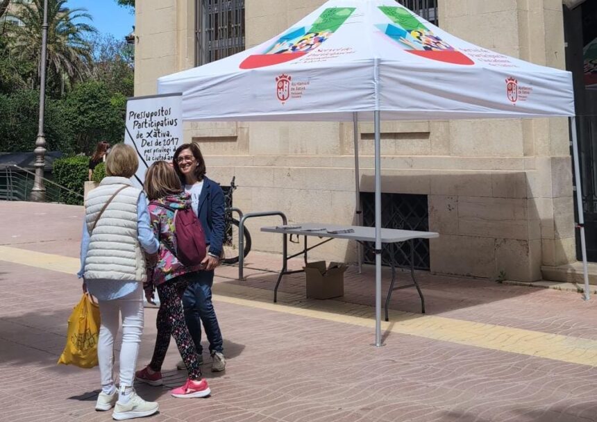 Xàtiva ha iniciat la campanya de votació dels pressupostos participatius.
