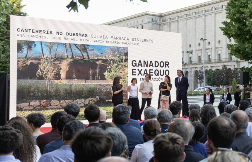 Lliurament del premi del Ministeri d'Habitatge a ontinyent.