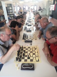 Salvador Blasco triunfa en El Ajedrez del Virrey de Chelva 2 El torneo se disputo en la Bibblioteca de Chelva