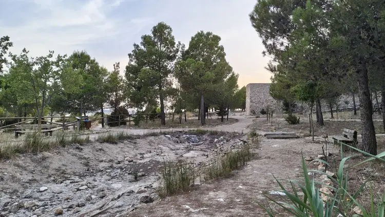 EstanqueartificialparqueNaturalMunicipalElMolonCamporrobles