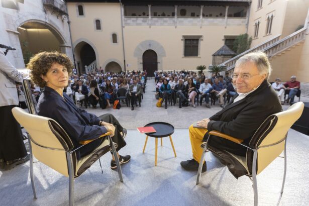 Marina Garcés i Antonio Monegal.