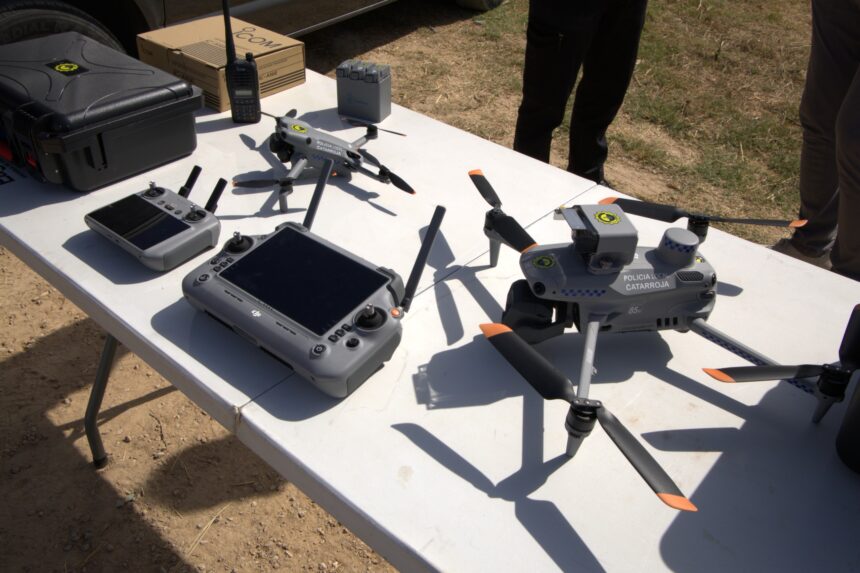 Drones incorporados por Catarroja.