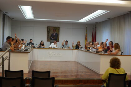 Ple municipal de Xàtiva.