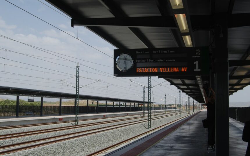 Estación de Alta Velecidad de Villena.
