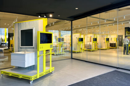 Queràmic abre su primera tienda en Valencia e implanta su innovador método QueEasy para la venta de baños 3 Entrada QUERAMIC ALFAFAR