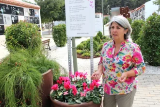 La regidora de Cementeri d'Ontinyent, Helena Gandia.