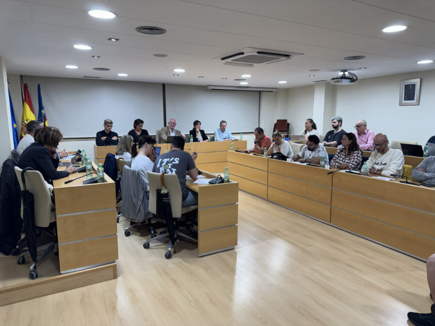Pleno municipal de Paiporta.