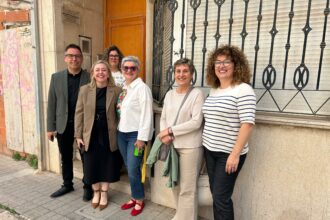 Visita a la que serà casa museu de Sueca de la lluita antifeixista.