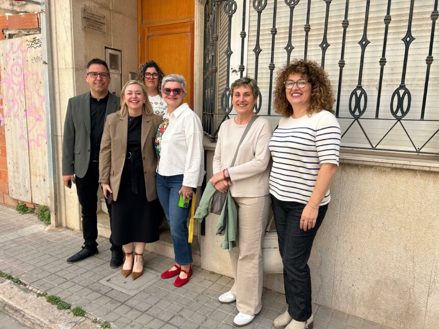 Visita a la que serà casa museu de Sueca de la lluita antifeixista.