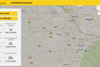 Imagen del visor web InfoDANA.