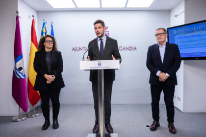 L'alcalde de Gandia ha presentat els pressupostos per 2026.