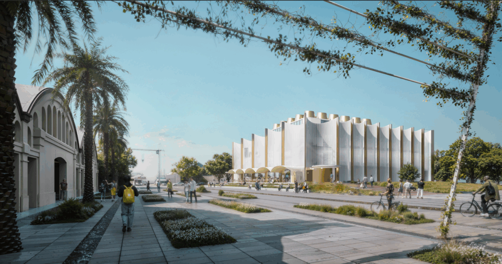 Imatge virtual del projecte del Centre d'Investigació de Gandia.