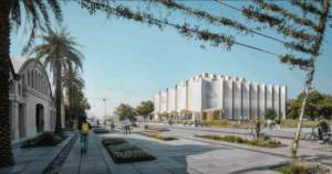 Imatge virtual del projecte del Centre d'Investigació de Gandia.