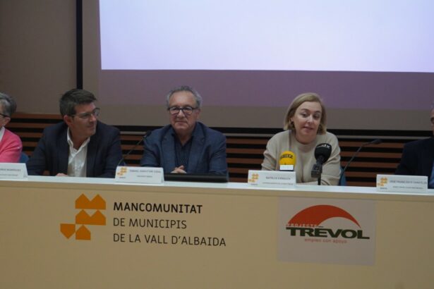 L'ajuda ha sigut anunciada a la seu de la Mancomunitat de Municipis de la Vall d'Albaida.