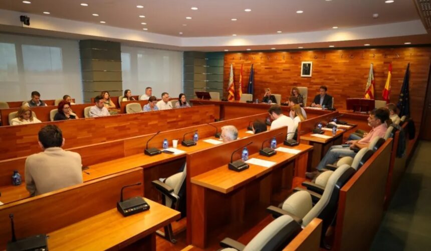 Pleno municipal de Torrent.