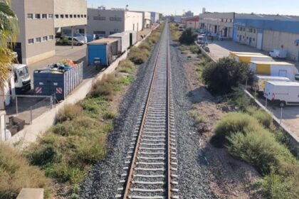 Línea C-3 de Cercanías de València una vez rehabilitada tras la DANA.