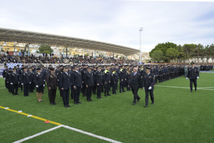 Acto de entrega de medallas en Paiporta.