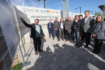 El president Juanfran Pérez Llorca ha visitado Paiporta.