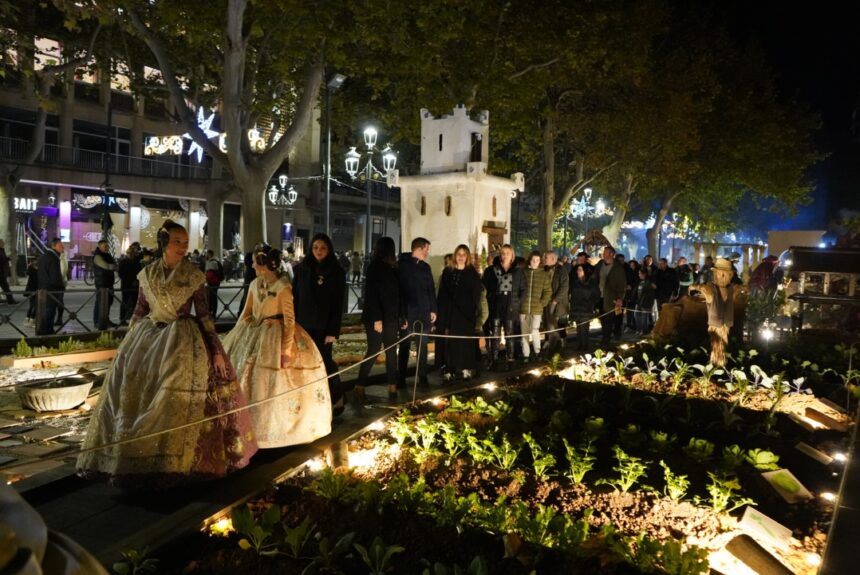 Inauguració del Betlem Monumental de Xàtiva.