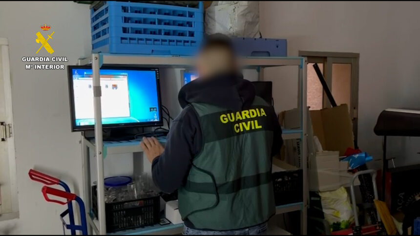 La Guàrdia Civil ha intervingut 5 terabytes en imatges.