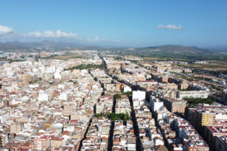 Nucli urbà del Port de Sagunt.