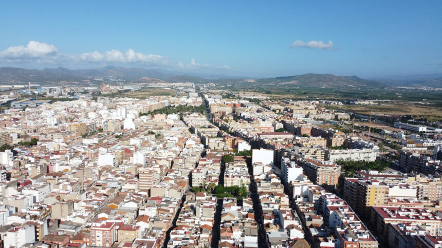 Nucli urbà del Port de Sagunt.