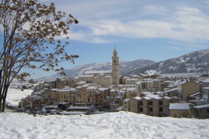 Nevada en Bocairent.