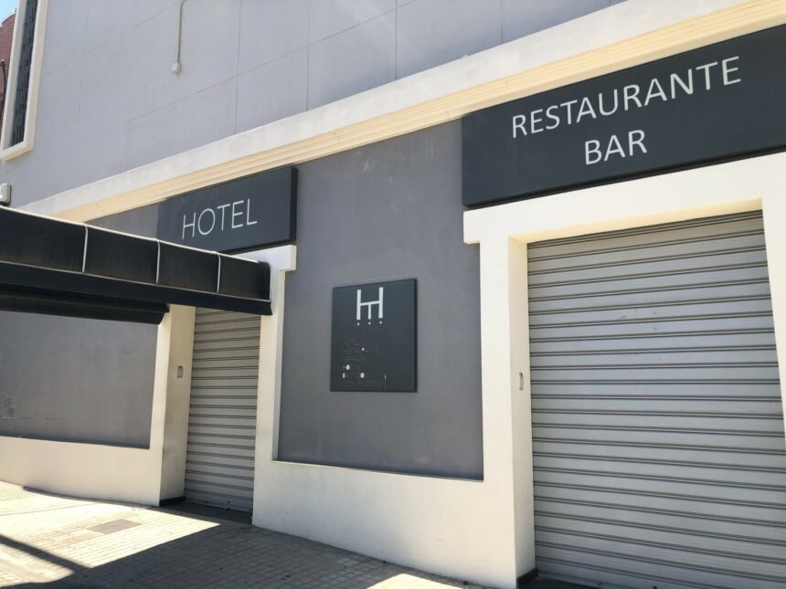 Edifici de l'Hotel Murta de Xàtiva.