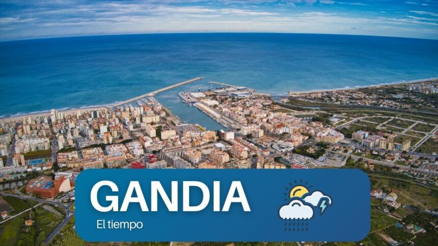 El tiempo en Gandia hoy