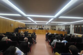 Pleno municipal de Chiva.