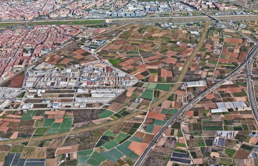 El barranco de la Saleta atraviesa Alaquàs.